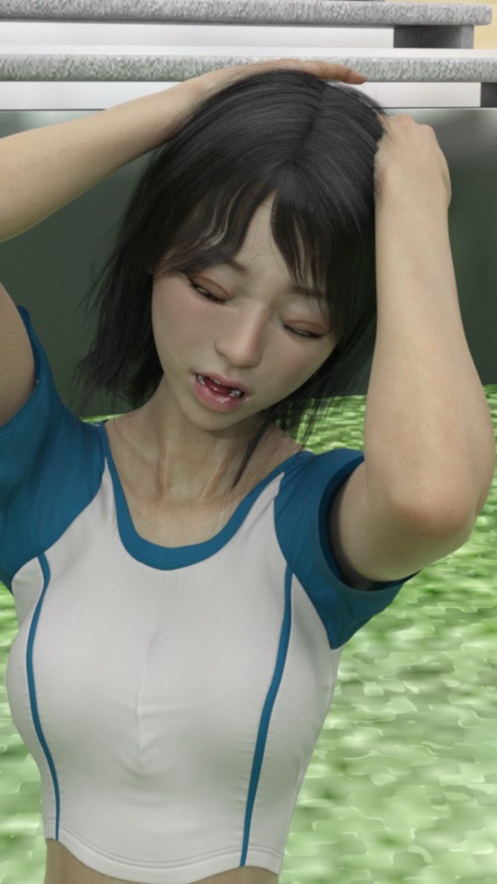 サンプル画像6:【リアル3D写真集】陸上女子の催●セックス(rino) [d_405986]