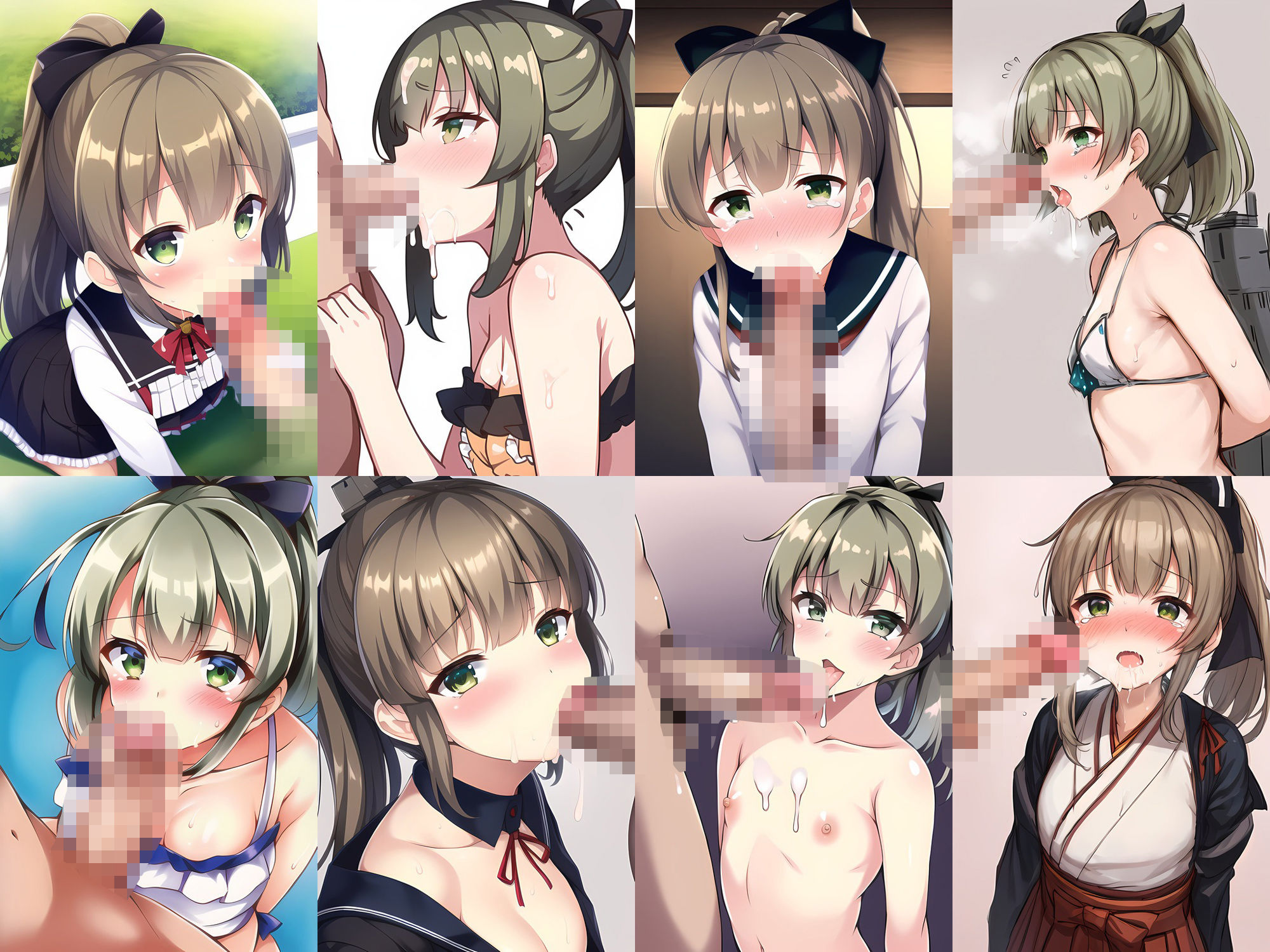 サンプル画像1:重巡洋艦少女KフェラHCG集(あいそぼ) [d_406143]