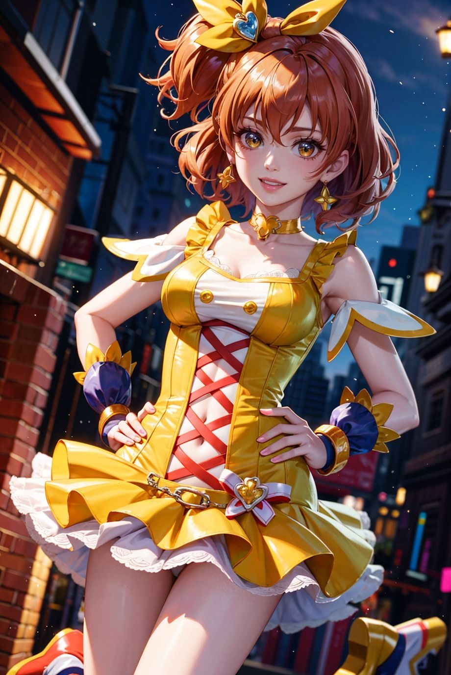 サンプル画像1:【フレッシュプ〇キュア！】キュ〇パイン 山〇祈里の写真集(DJart_ISUKO) [d_406144]