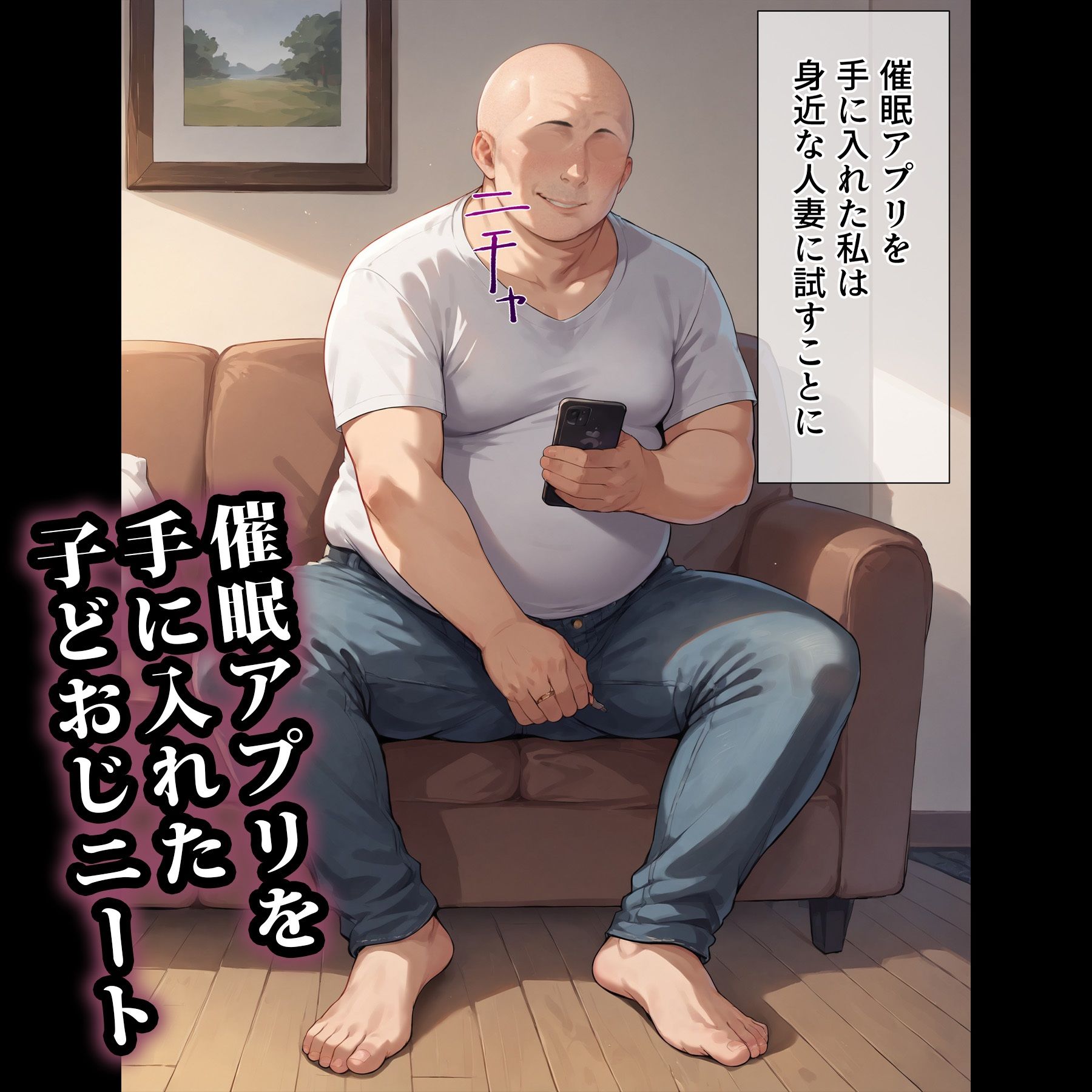 サンプル画像1:催●おじさんに支配された人妻〜爆乳おっとり妻が種付けされるまで(エロエロ天国) [d_406148]