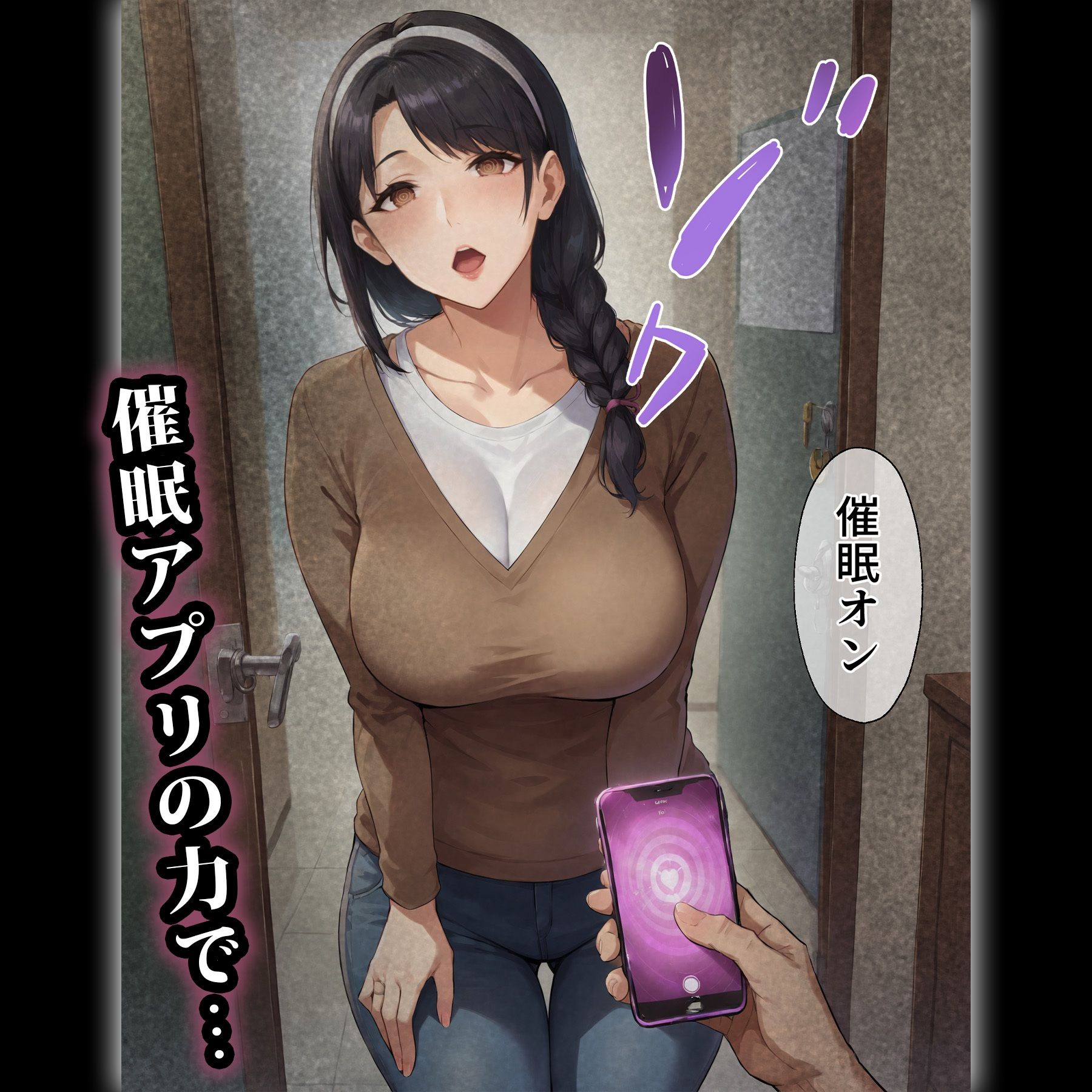 サンプル画像3:催●おじさんに支配された人妻〜爆乳おっとり妻が種付けされるまで(エロエロ天国) [d_406148]