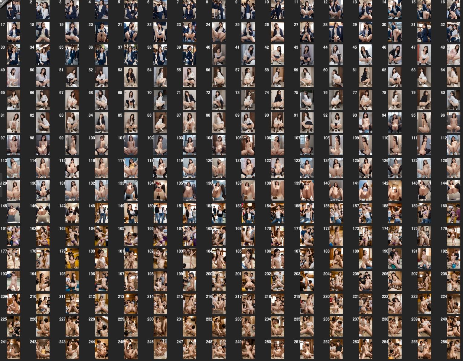 サンプル画像6:新任教師の排泄AI画像集 修学旅行編 Vol.1(べっぴんアート) [d_406171]