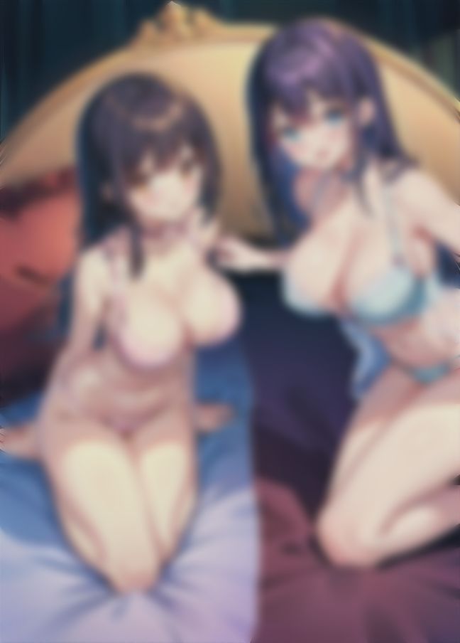 サンプル画像1:おばさんレズ「クソ変態なネグリジェを着ておまん◯イキまくり」(AIサークル) [d_406192]