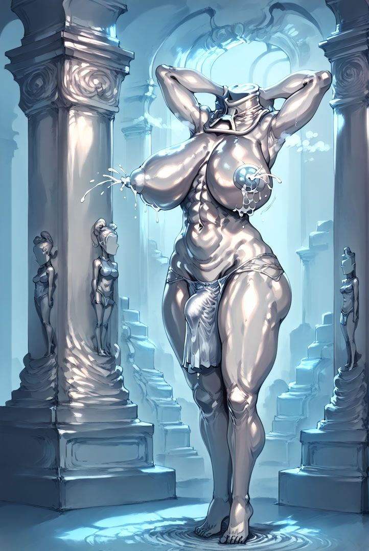 サンプル画像6:Goonリソース06:彫像化ママ(オスタミンハウス) [d_406213]