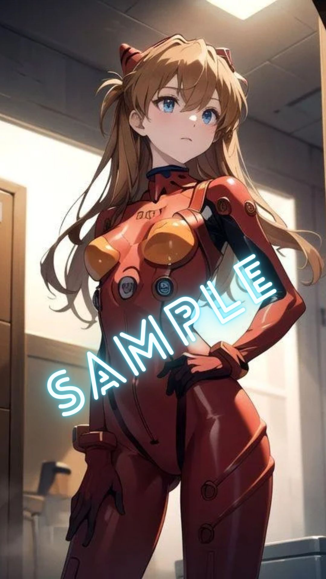 サンプル画像2:新世紀エヴァ◯ゲリオン 惣流・ア◯カ・ラングレー風 画像集(パンティー旅情) [d_406233]