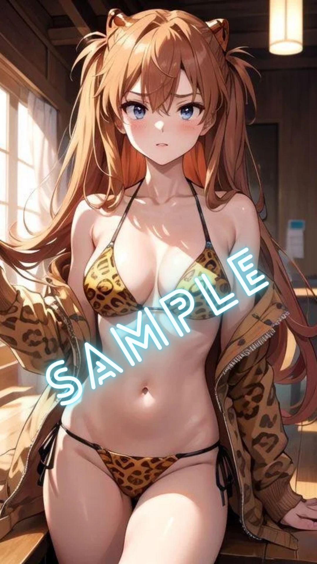 サンプル画像5:新世紀エヴァ◯ゲリオン 惣流・ア◯カ・ラングレー風 画像集(パンティー旅情) [d_406233]