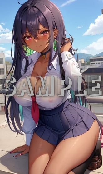 サンプル画像3:ギャルズ★ハ○スクール(くりまん中) [d_406309]