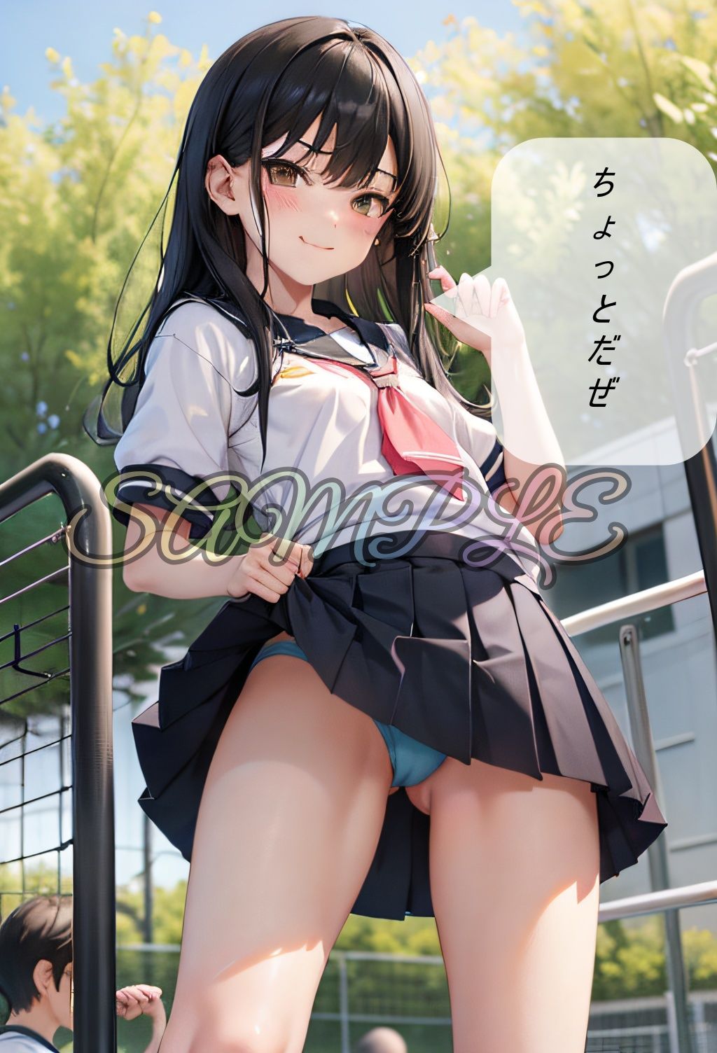 サンプル画像1:パンチラこれくしょん VOL.1(バフ屋のようなもの) [d_406310]