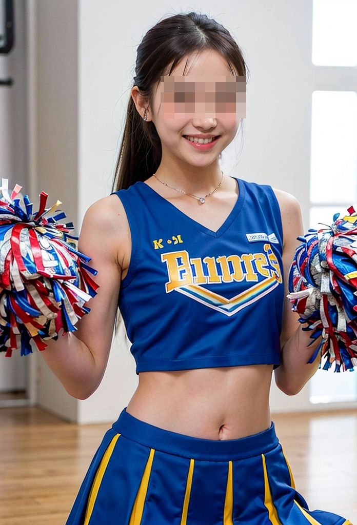 サンプル画像1:コスプレ天国〜チアガール 編 vol.3(職業・ユニフォーム) [d_406313]