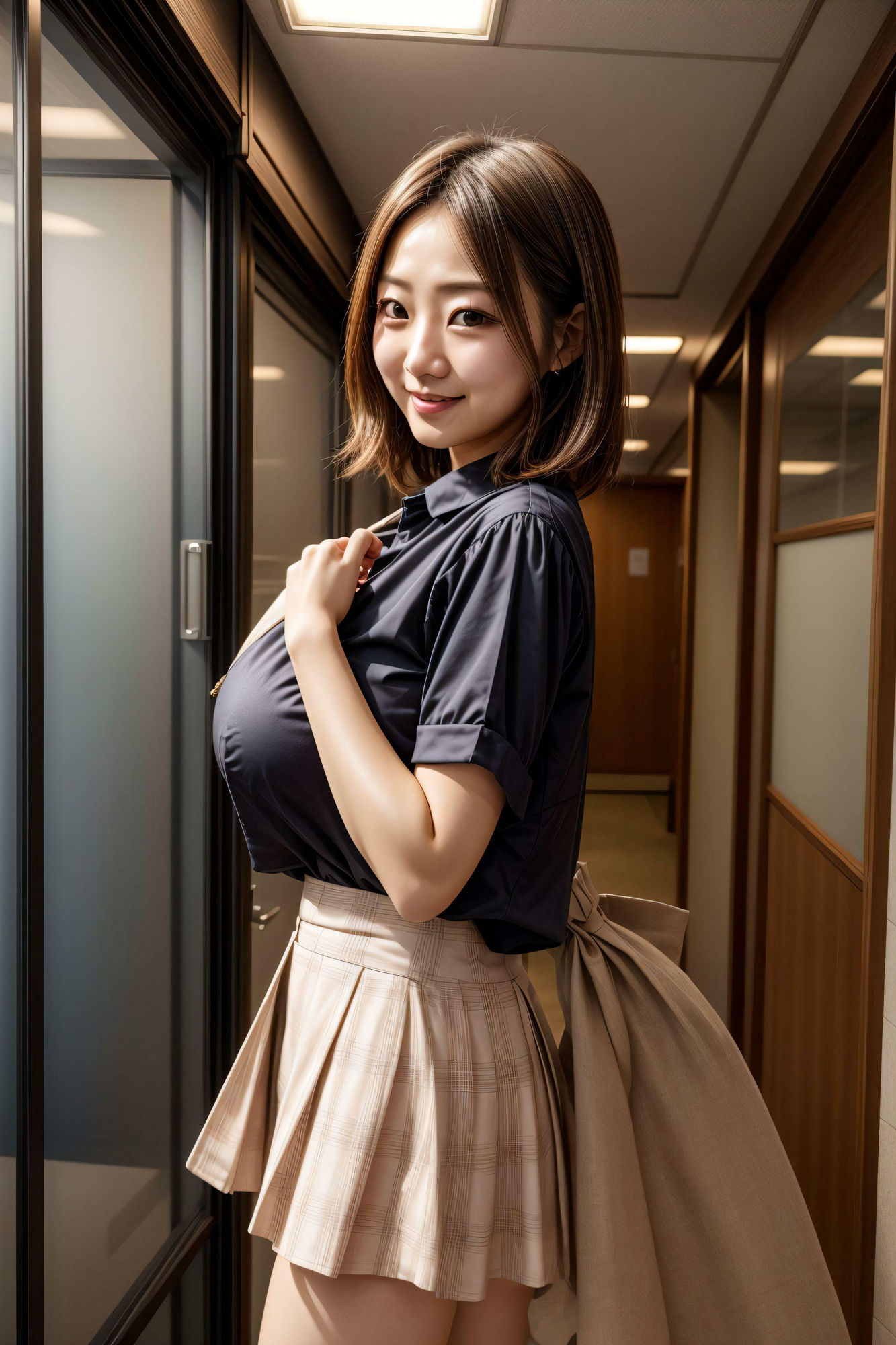 サンプル画像3:会社で制服渡された(夢見るペン) [d_406345]