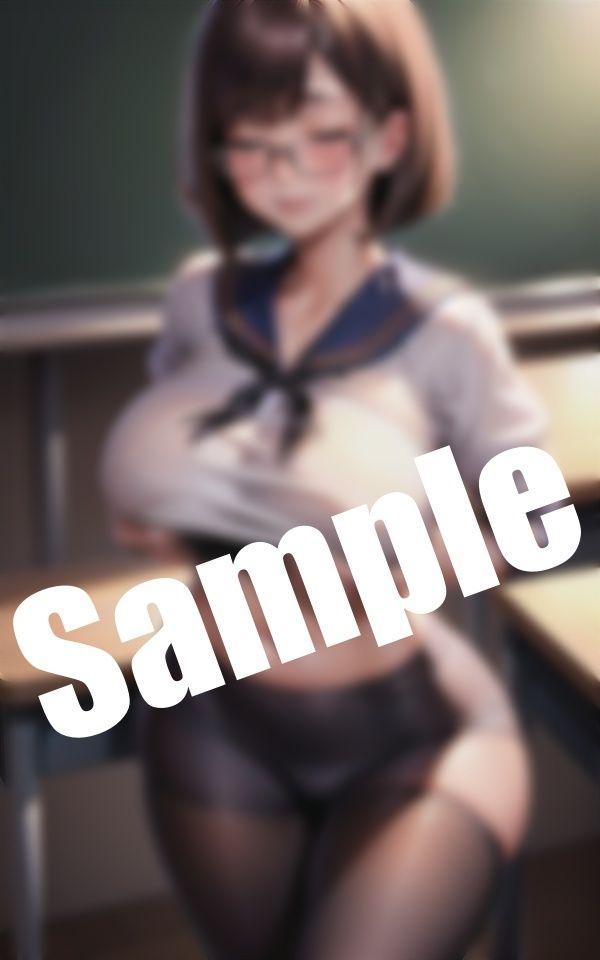 サンプル画像1:淫らな放課後〜セーラー服姿のデカぱいの美少女が恥ずかしい姿で…「おっぱい、さわってほしい」(エロ見放題タイム) [d_406423]