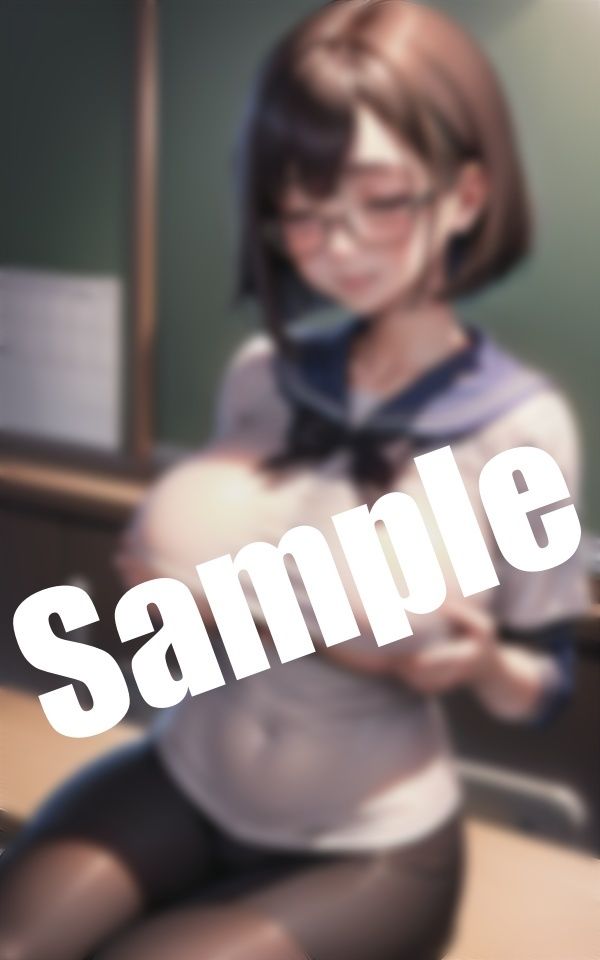 サンプル画像4:淫らな放課後〜セーラー服姿のデカぱいの美少女が恥ずかしい姿で…「おっぱい、さわってほしい」(エロ見放題タイム) [d_406423]