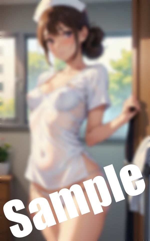 サンプル画像1:淫乱ナースの誘惑〜入院中に淫らな姿のナースに誘われて…「エッチしたくなっちゃった」(妄想パラダイス) [d_406448]