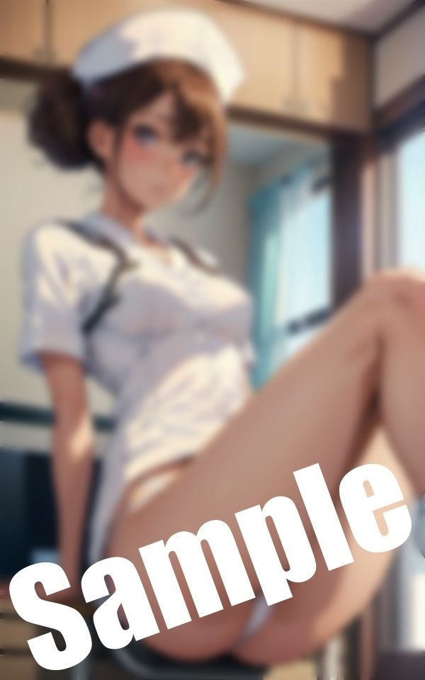 サンプル画像5:淫乱ナースの誘惑〜入院中に淫らな姿のナースに誘われて…「エッチしたくなっちゃった」(妄想パラダイス) [d_406448]