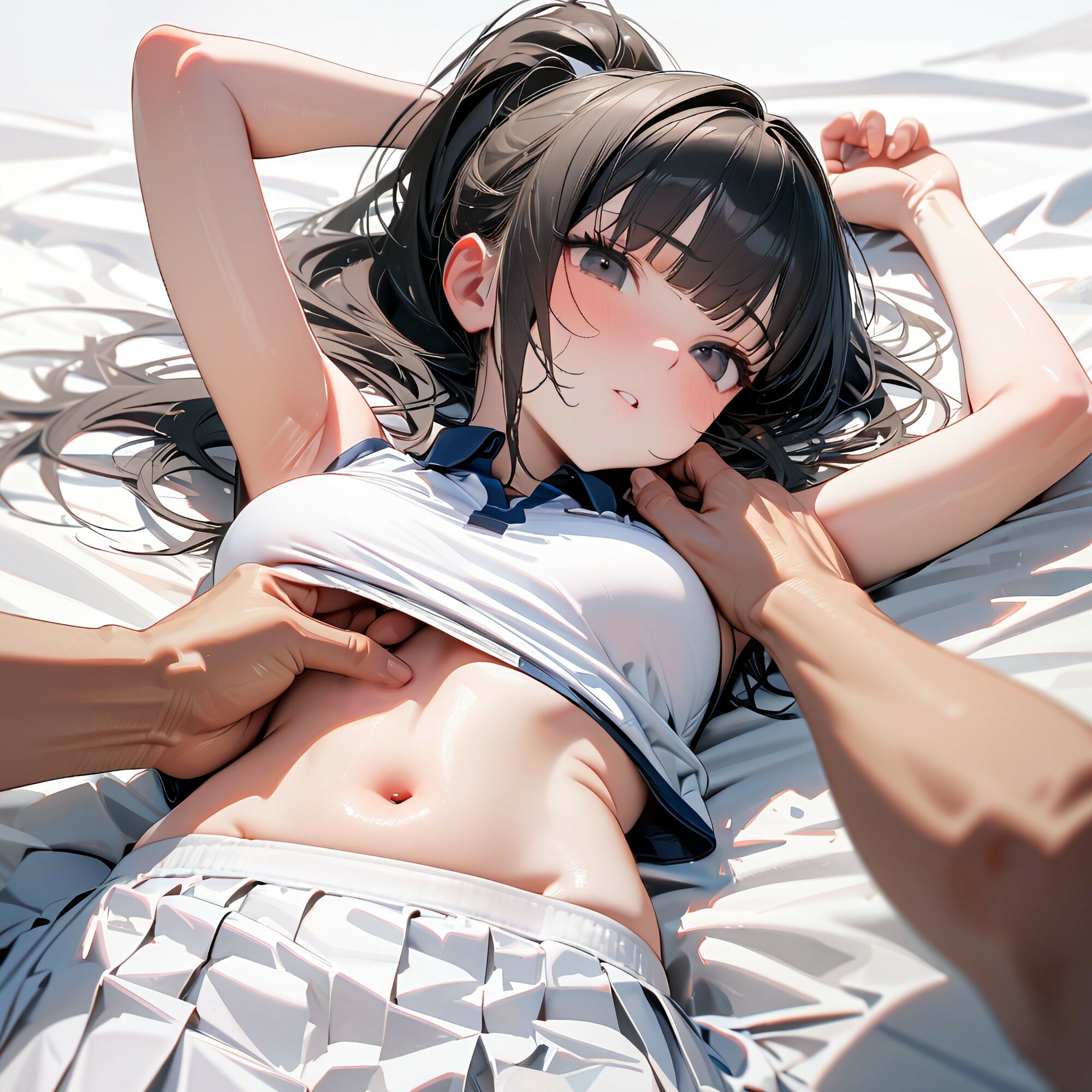 サンプル画像4:スポーツ少女 【テニス部編】(電脳戯画) [d_406450]