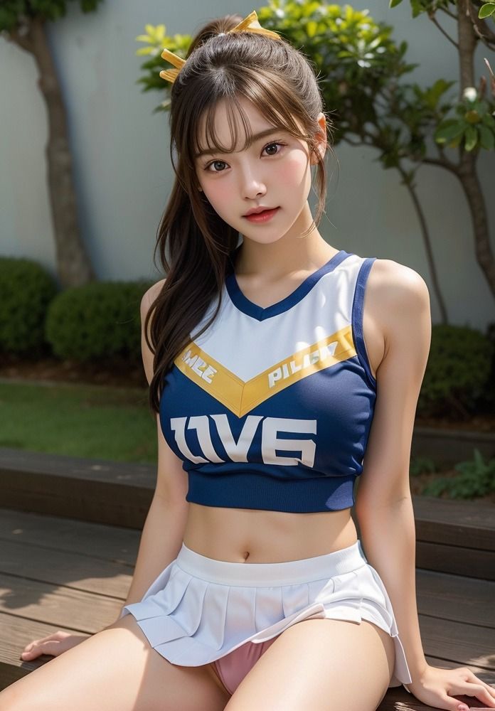 サンプル画像2:ゆる股チアガールが汗だくで中出される写真集1(Gyutto Maniac) [d_406451]