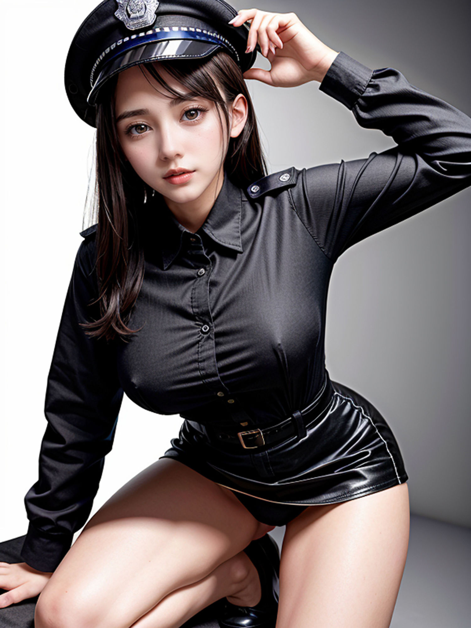 サンプル画像5:ミニスカポリス2(Liyu(りゆ)) [d_406471]