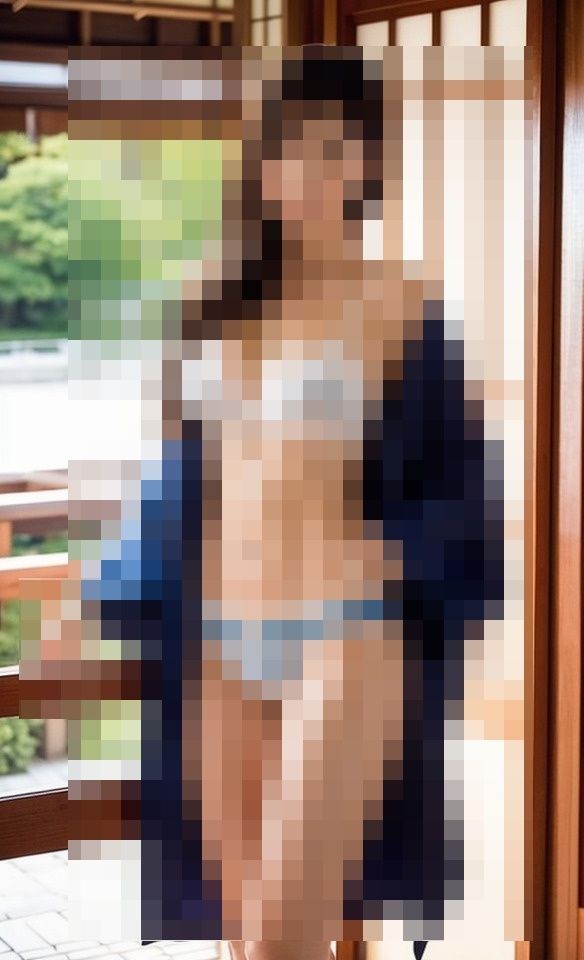 サンプル画像6:こう見えて実は処女の熟女を見た瞬間すごくたまらなくエロい気分になりそのまま誘った(may) [d_406536]