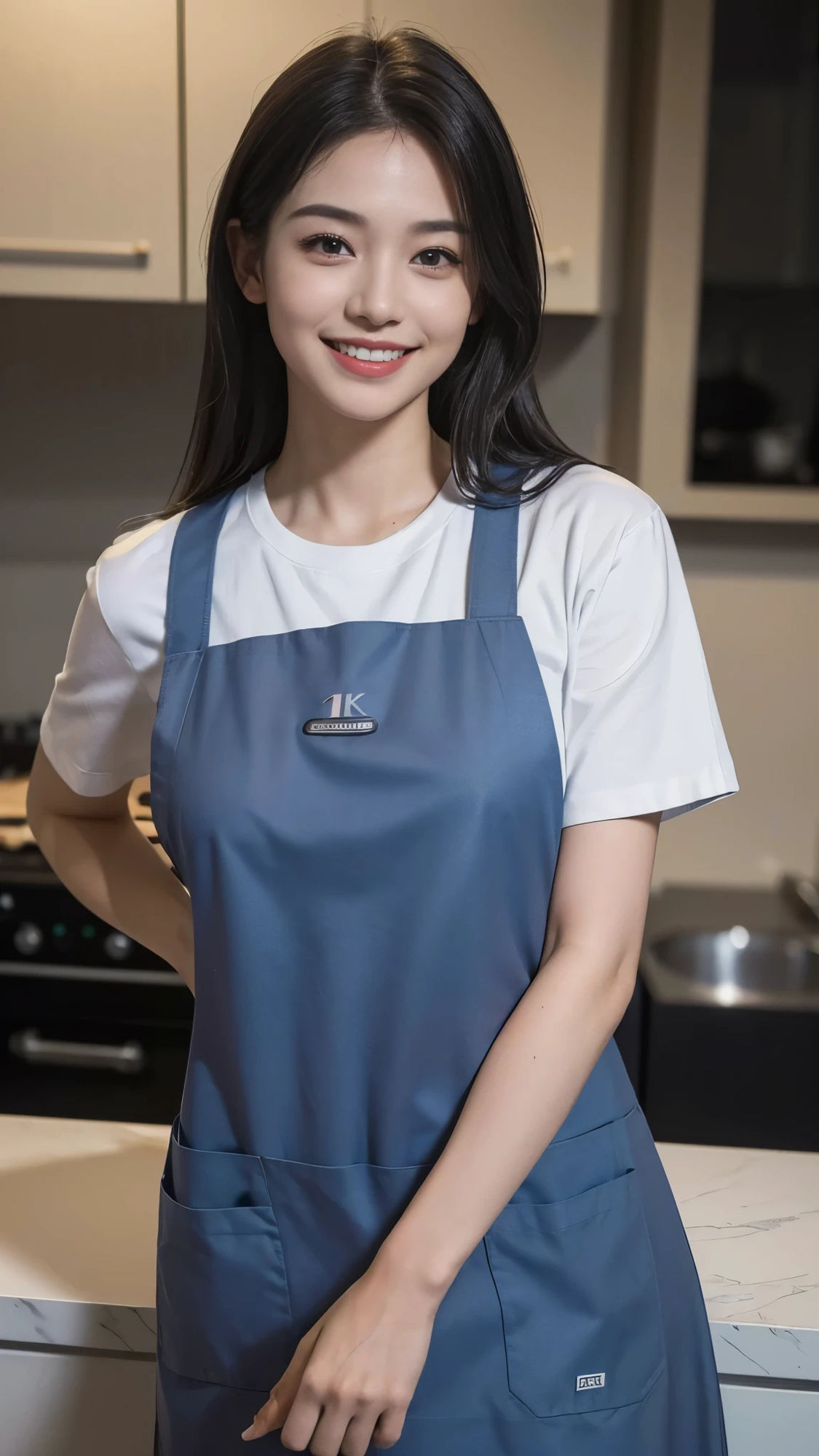 【51枚】キッチンの美人妻の日常とフルヌード 裸エプロンの写真画像集【AI】のサンプル画像 6