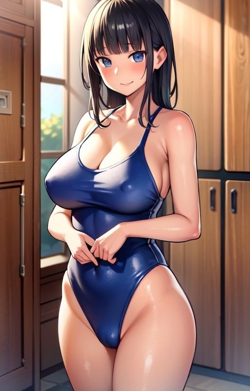サンプル画像4:催淫術で発情！スク水女子を好き勝手109連発(やらシコ) [d_406564]