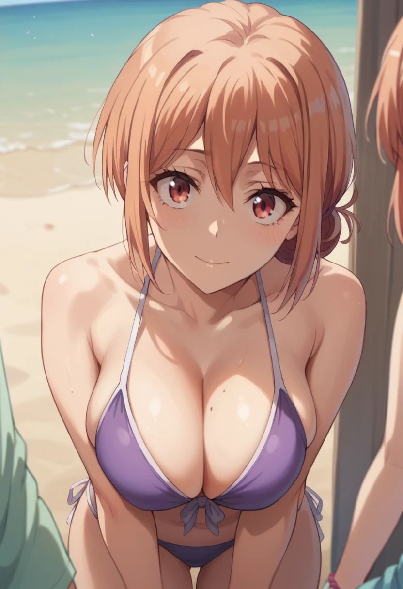 サンプル画像1:海でナンパした綺麗な人妻と濃厚セックス(汁なし担々麺) [d_406574]