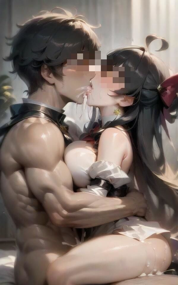 サンプル画像4:「中はダメ…！」と言い終わらなうちに上のお口も下のお口も繋がっちゃって愛して溺れていくぼくら。ホントはダメなのに義理姉が可愛すぎてお互いにベロキスしてしまい、しっかりと中出ししてしまった・・・(初体験のあなた) [d_406652]