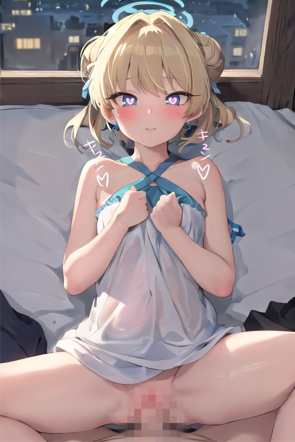 サンプル画像2:ガン突きアーカイブ、トキちゃん中だし記録(金のオノAIゴールドバンク) [d_406662]