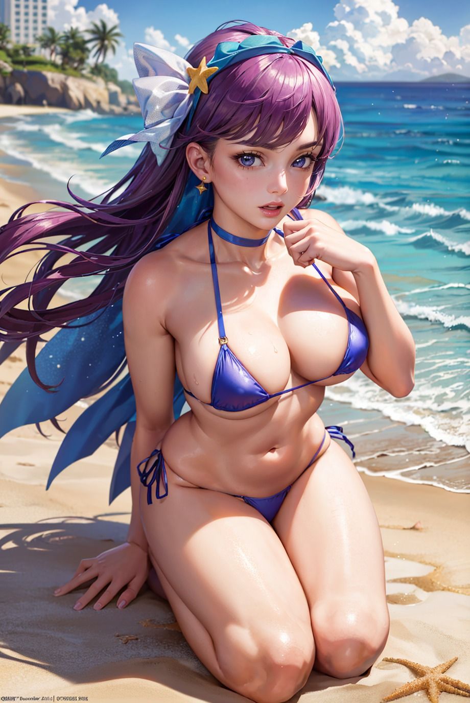 サンプル画像1:【キラキラ☆プ〇キュアアラモード】キュ〇マカロン 琴爪ゆ〇り(AIart_ISUKO) [d_406725]