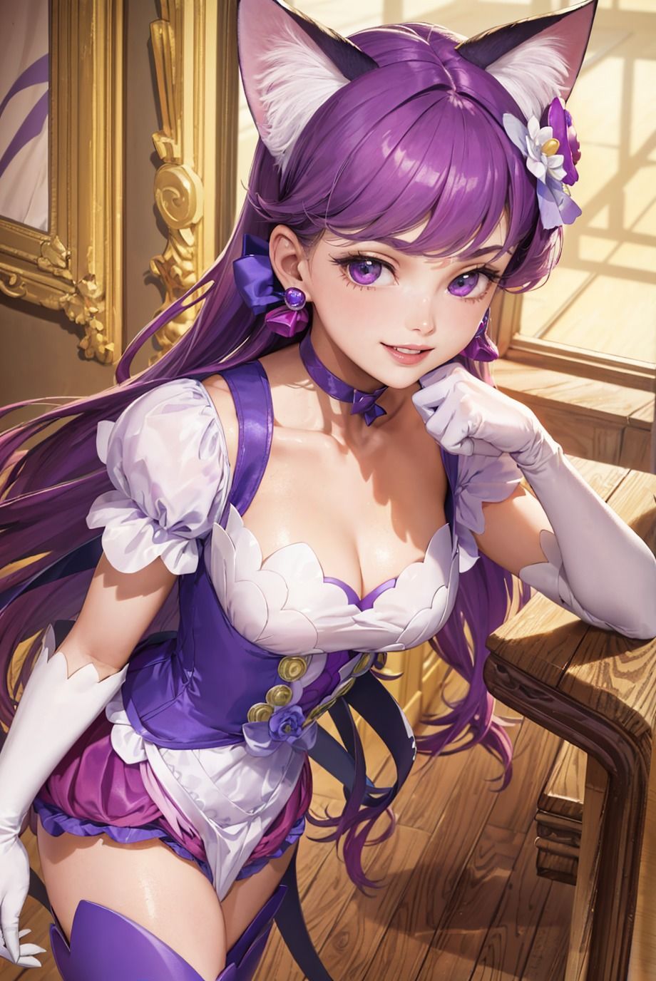 サンプル画像2:【キラキラ☆プ〇キュアアラモード】キュ〇マカロン 琴爪ゆ〇り(AIart_ISUKO) [d_406725]