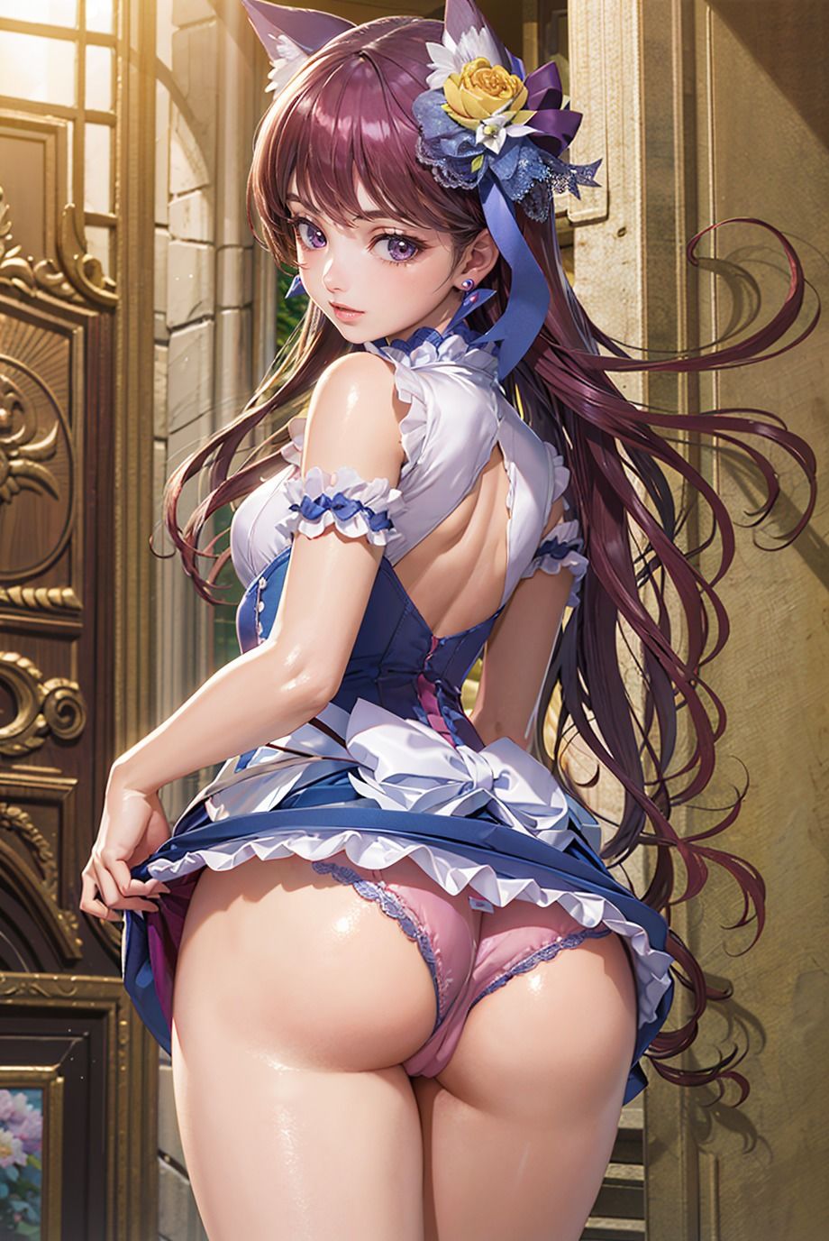 サンプル画像5:【キラキラ☆プ〇キュアアラモード】キュ〇マカロン 琴爪ゆ〇り(AIart_ISUKO) [d_406725]