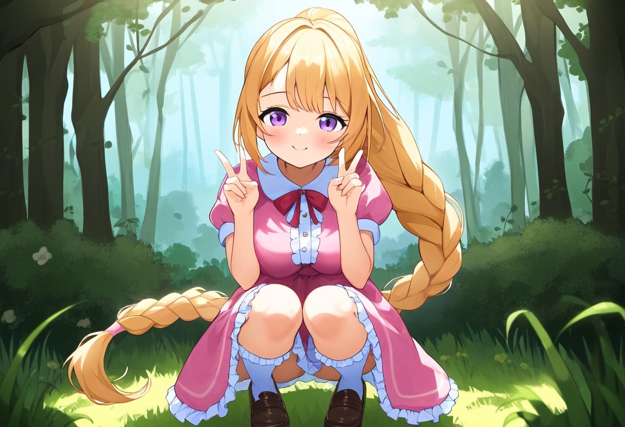 サンプル画像1:Very Cute Fairy Tale Girl 〜ラプンツェル〜(.VestIe) [d_406794]