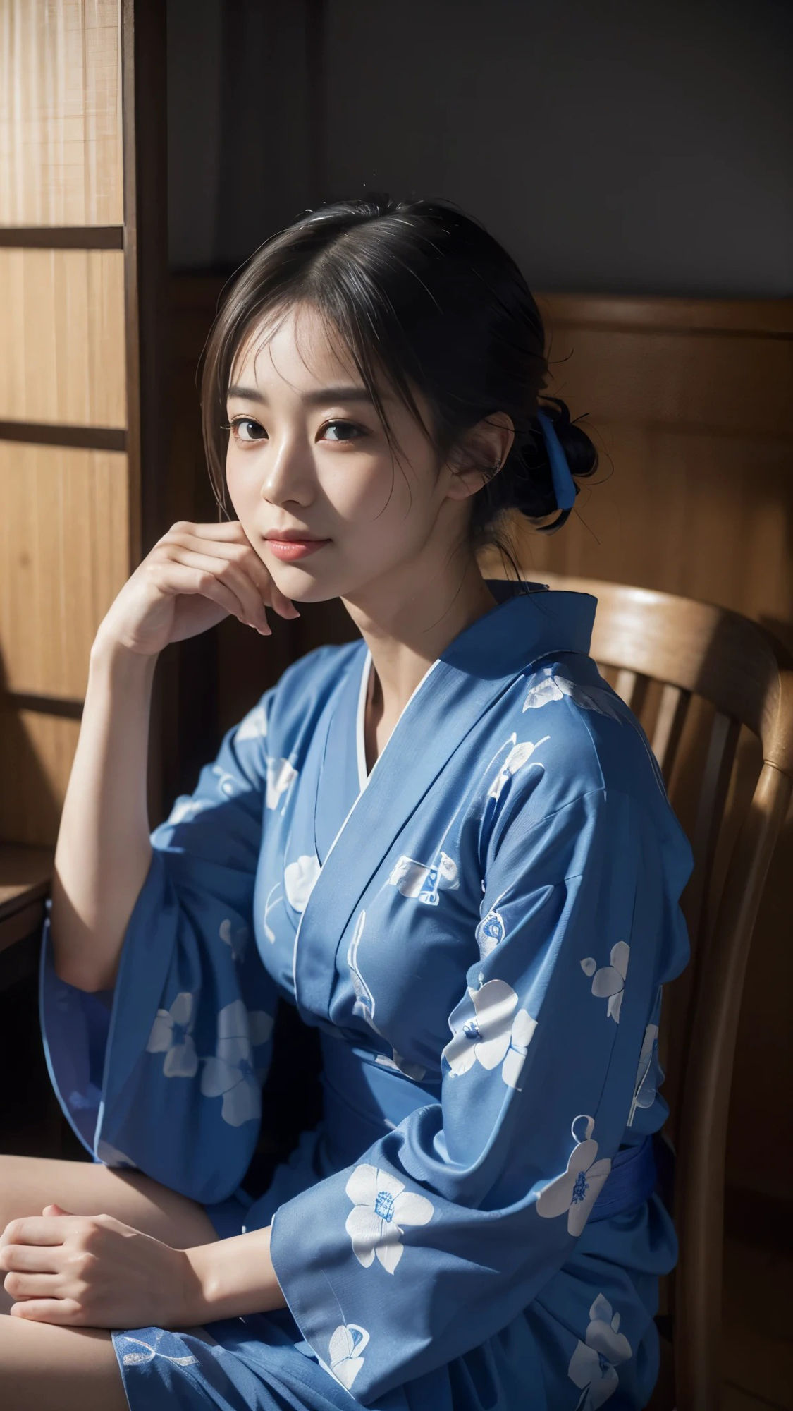 【51枚】美人な浴衣の彼女の日常とフルヌードの写真画像集【AI】のサンプル画像 6