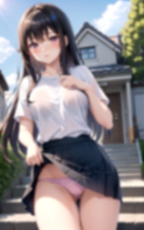 サンプル画像2:彼女はいつも外でヤリたい(センシャルアルゴリズム出版) [d_406883]