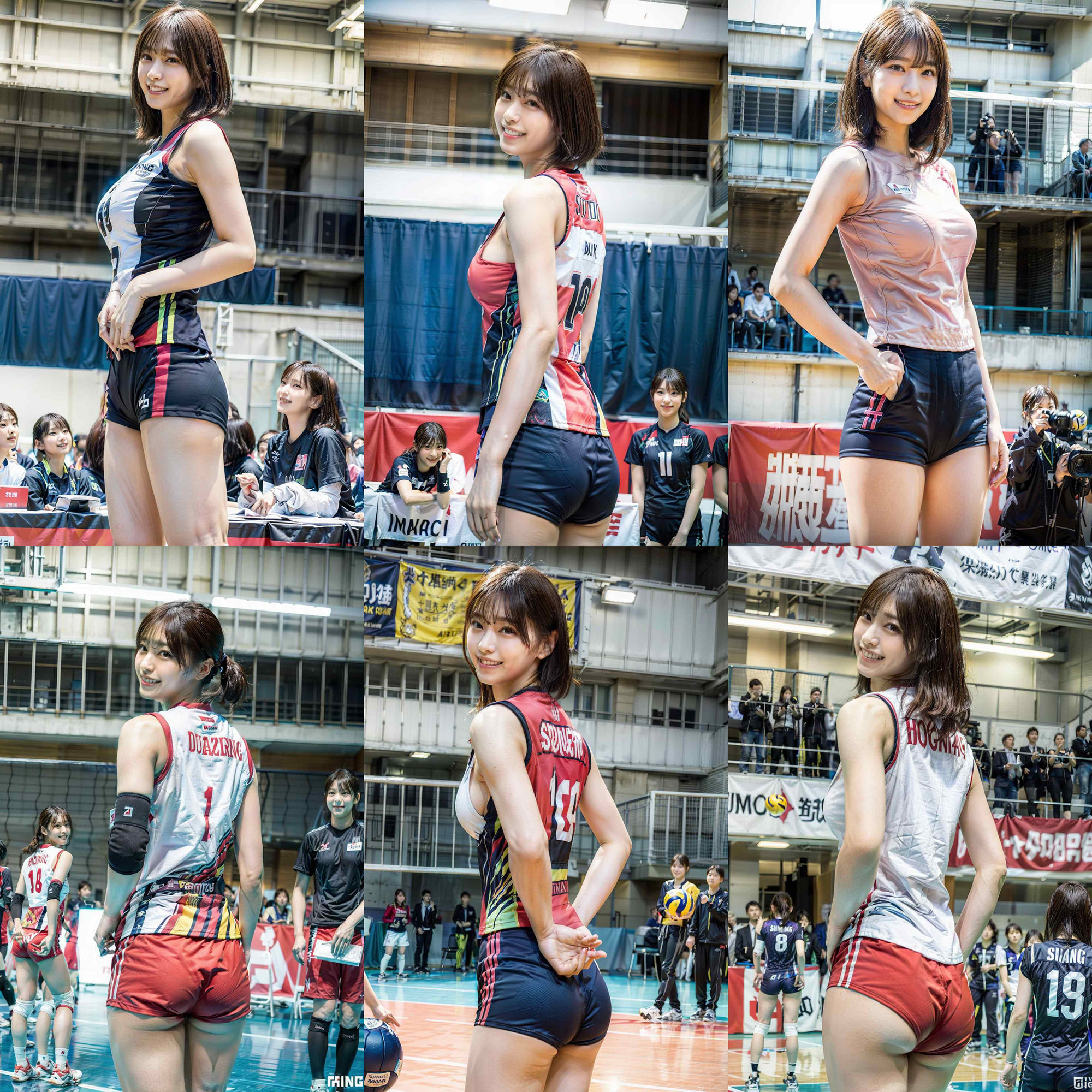 サンプル画像2:美女しかおらん！女子バレー！(SakuraBooks) [d_406909]