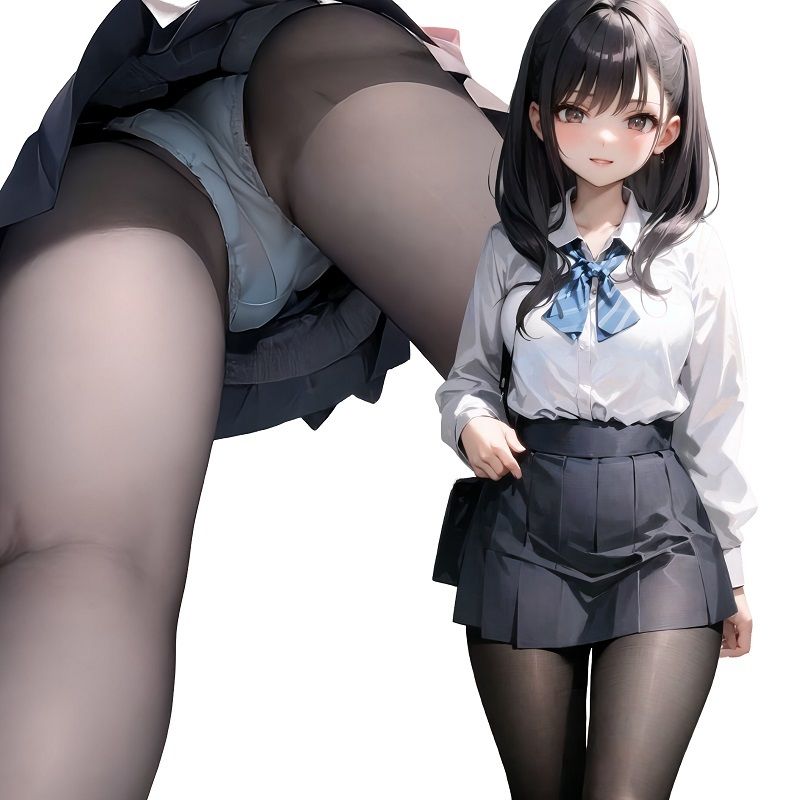 サンプル画像1:JK妄撮パンチラ イラスト集vol1(Wonderful World) [d_406974]