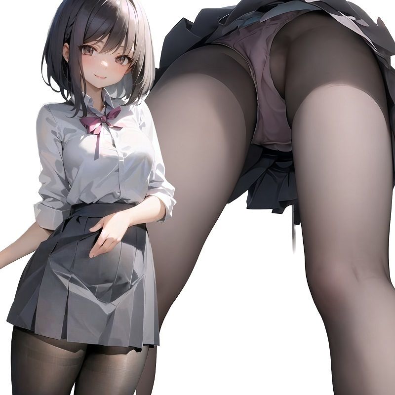 サンプル画像3:JK妄撮パンチラ イラスト集vol1(Wonderful World) [d_406974]