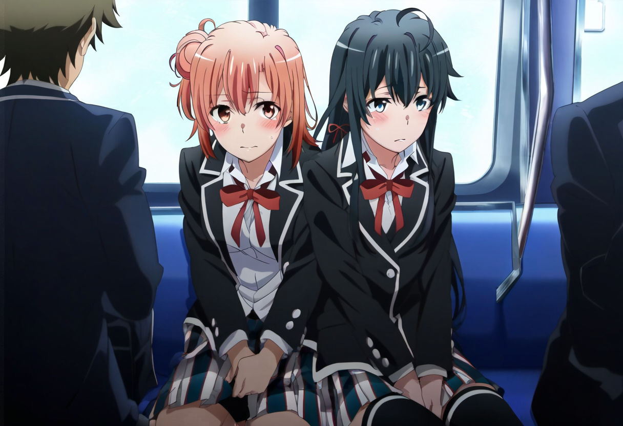 サンプル画像1:やはりこの電車で行われていることは間違っている(NIJINIJIAI) [d_406977]