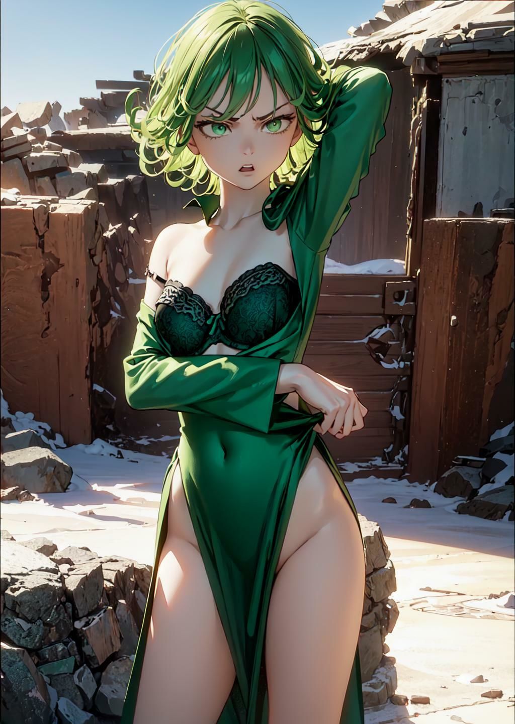 サンプル画像2:【CG集】戦慄のタツマキ捕縛計画(自宅のカフカ) [d_406994]