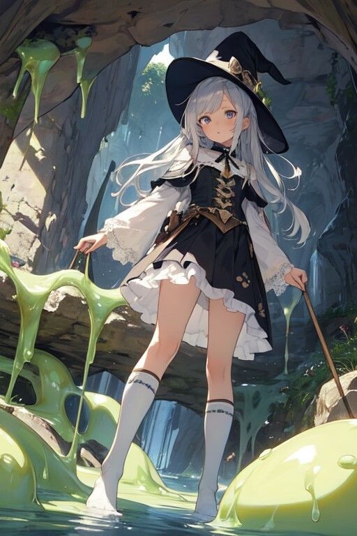 サンプル画像2:魔法使いさんのえっちな画像(ニワトリドリーム(ニワドリ)) [d_406995]