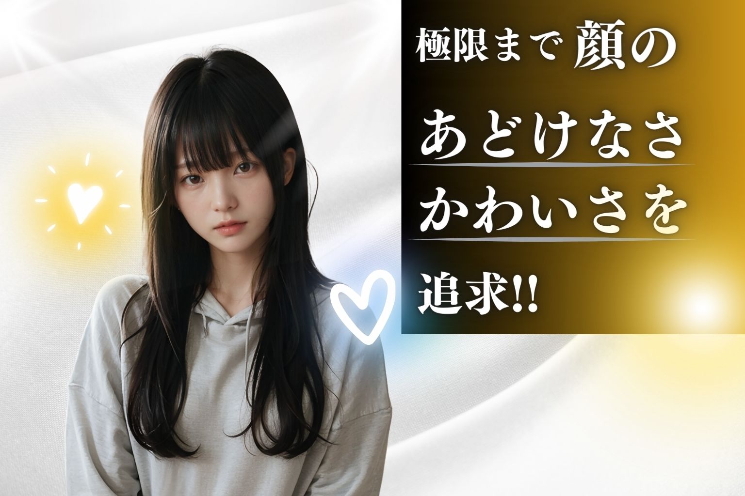 サンプル画像1:引きこもり 不登校女子校生(AI販売プロジェクト) [d_407021]