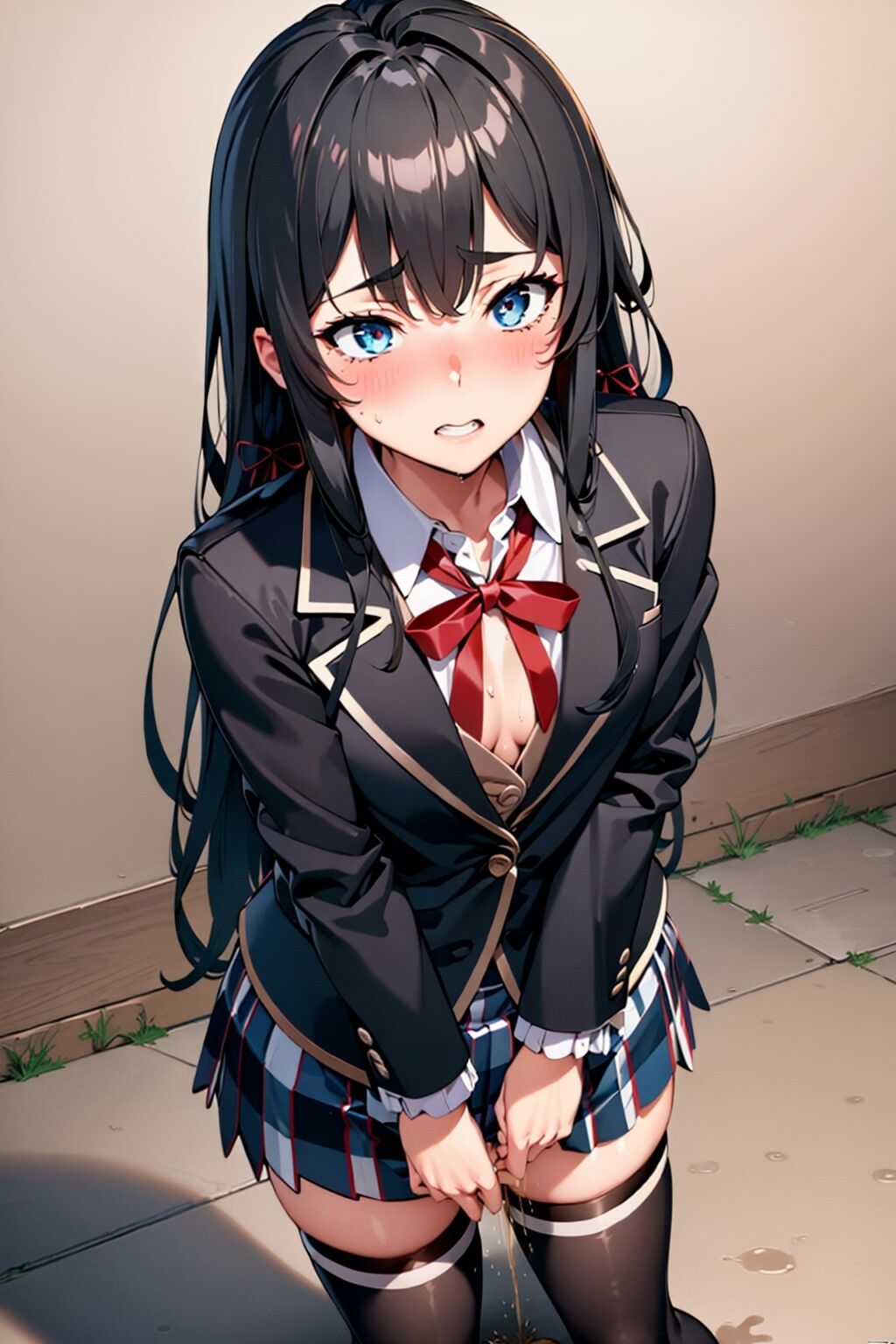 サンプル画像3:さすがに羞恥プレイは間違っている(はいにょー) [d_407158]