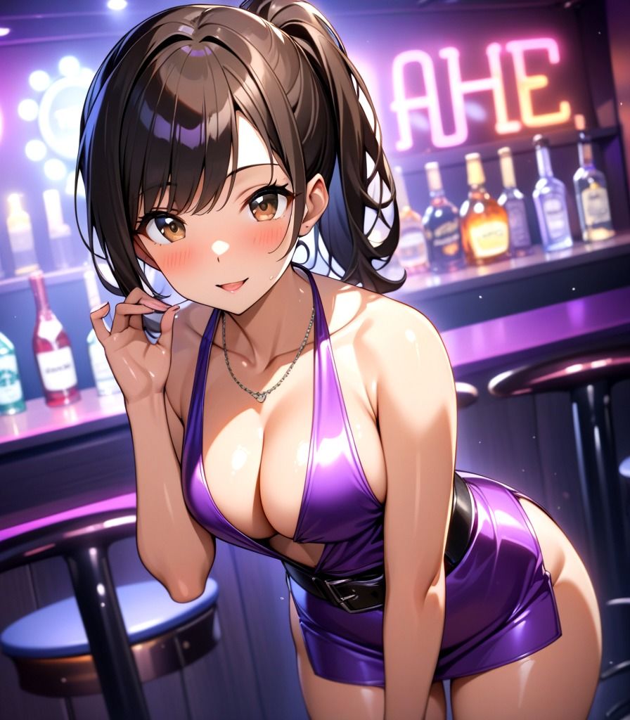 サンプル画像1:くそビッチギャル サテンドレスの厳選写真集(reinbee) [d_407163]