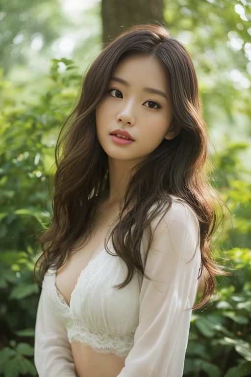 サンプル画像1:Zeus 〜花咲く天使たち〜(DreamAI@AI美女green) [d_407255]