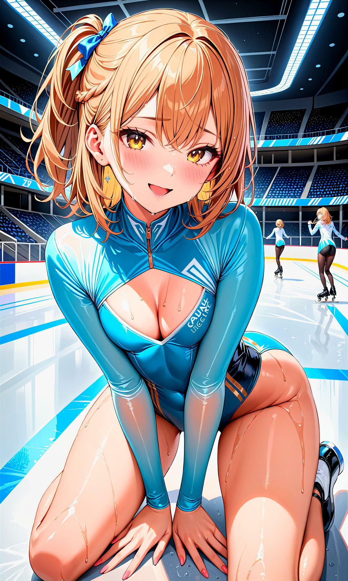 サンプル画像3:エチエチスケート部-氷上の妖精とキメる汗だくトリプルアクセル！-(BETA) [d_407284]