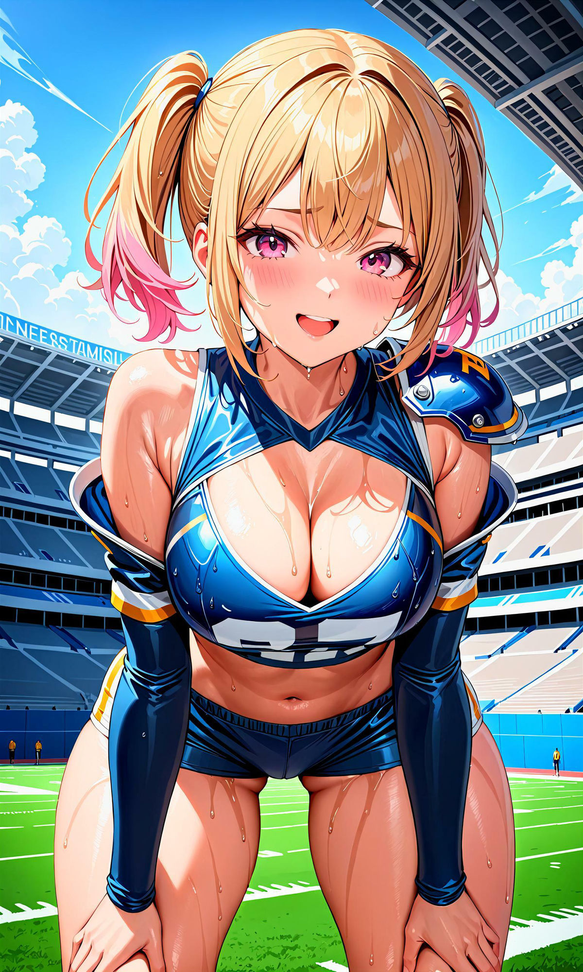 サンプル画像2:エチエチアメフト部-アメフト部キャプテンのエチエチフォーメーション！-(BETA) [d_407285]