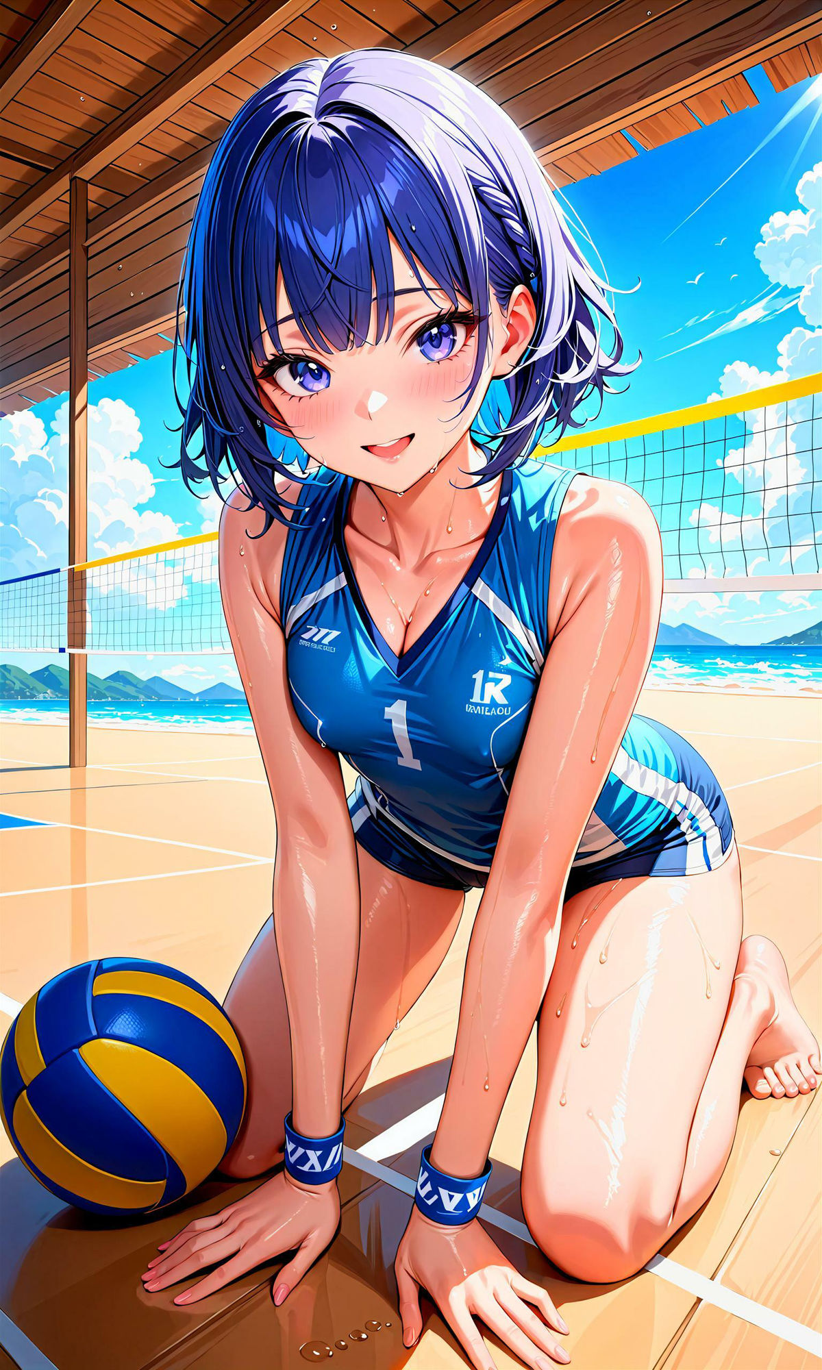 サンプル画像1:エチエチバレー部-長身バレー部エースのエチエチアタックで責められたい！-(BETA) [d_407295]