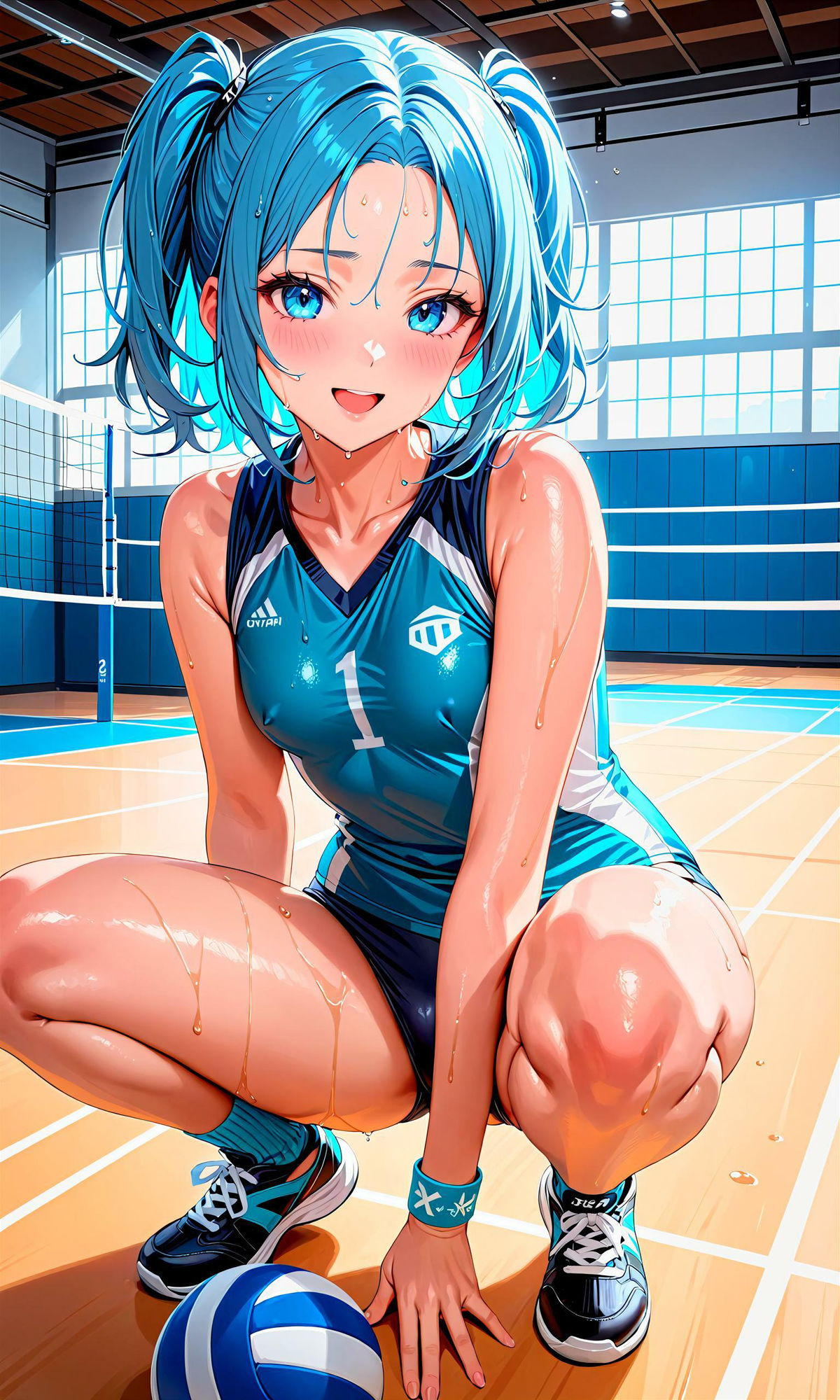 サンプル画像4:エチエチバレー部-長身バレー部エースのエチエチアタックで責められたい！-(BETA) [d_407295]