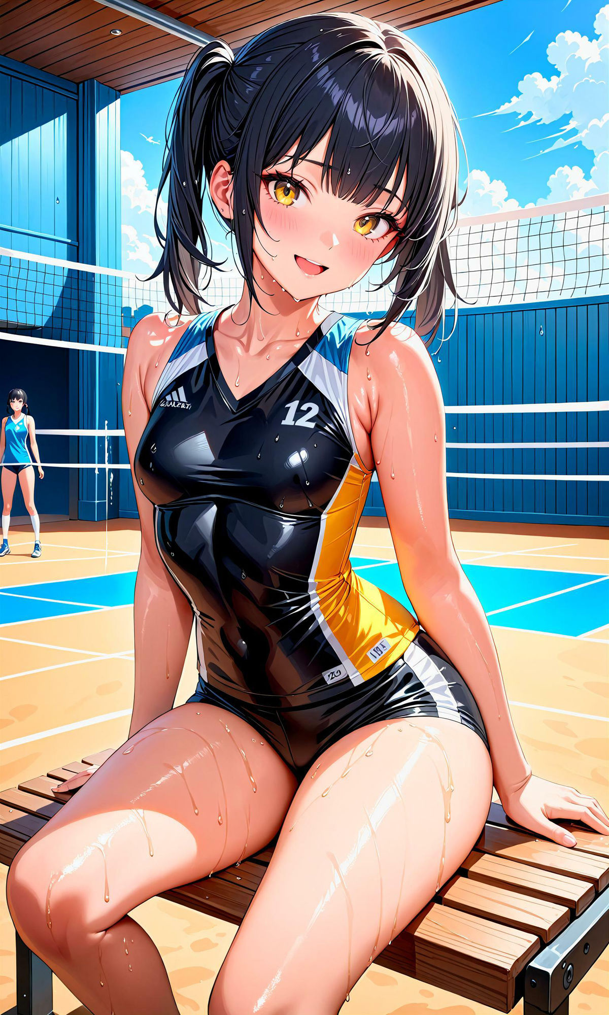 サンプル画像5:エチエチバレー部-長身バレー部エースのエチエチアタックで責められたい！-(BETA) [d_407295]