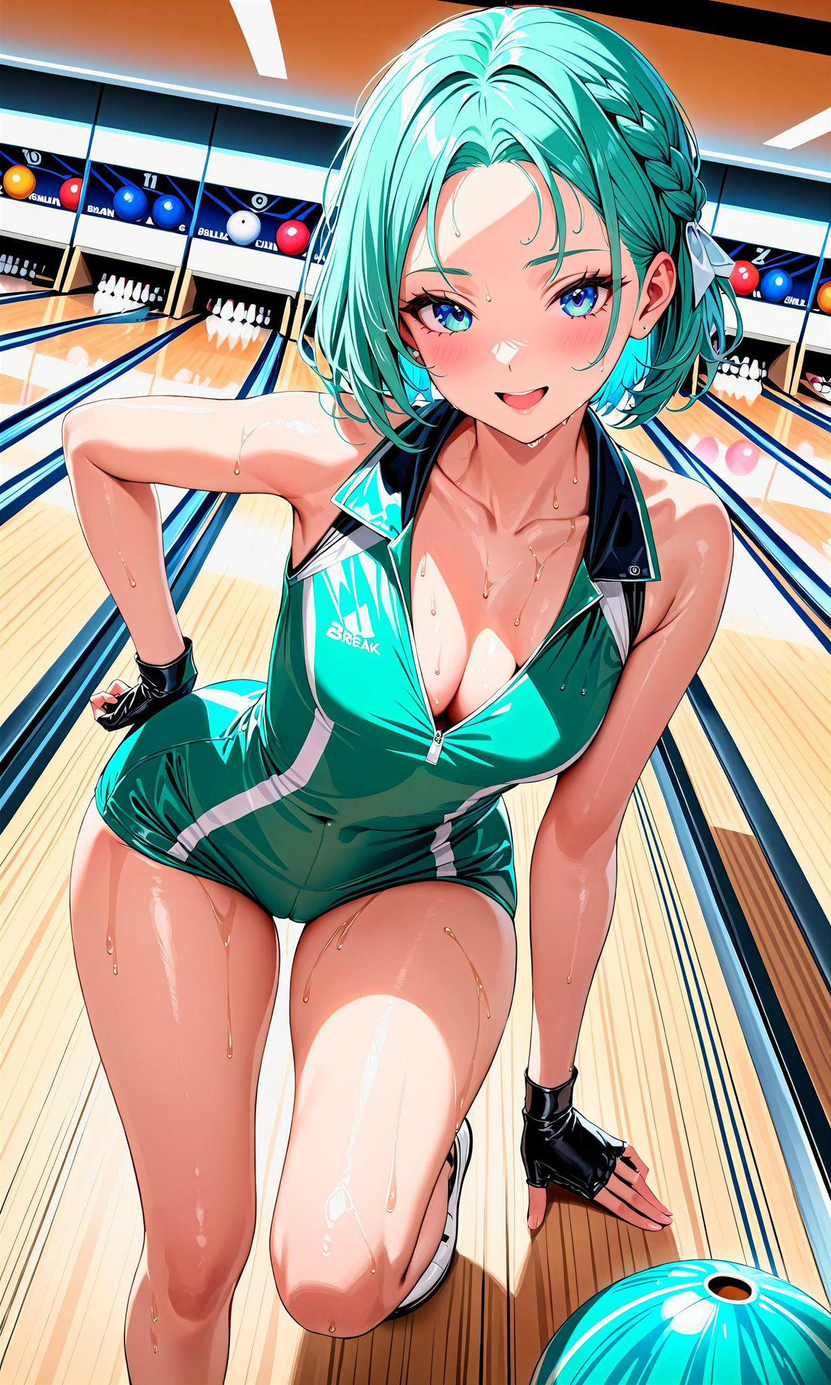 サンプル画像5:エチエチボウリング部-秘密のレーンでコソ練！エチエチストライク！-(BETA) [d_407296]