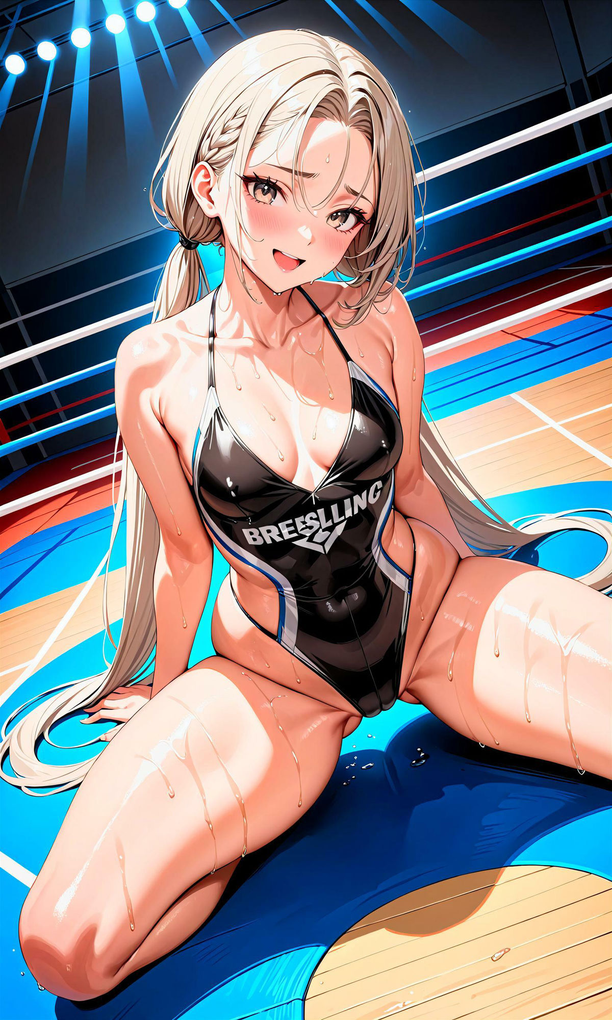 サンプル画像2:エチエチレスリング部-俺だけが知っている！彼女の秘密のテイクダウン中の汗の香り！-(BETA) [d_407303]